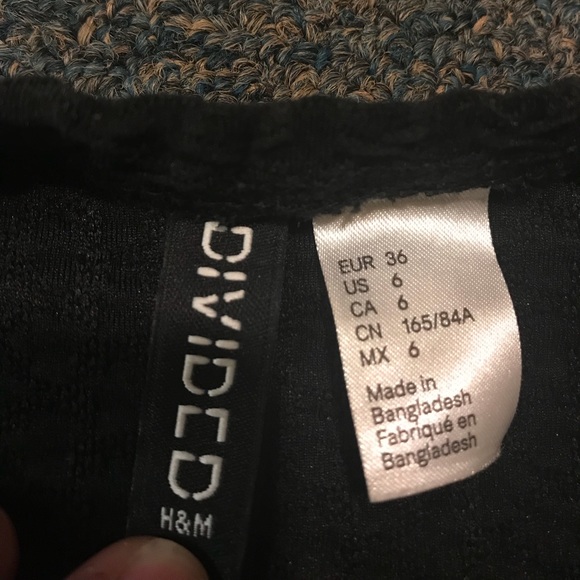 H & M Divided Black Dress - Picture 5 of 6